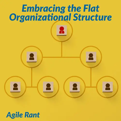 Embracing the flat organizational structure. What modern orgs need.