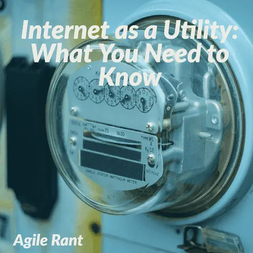 Internet as a utility. Should we treat it as such?