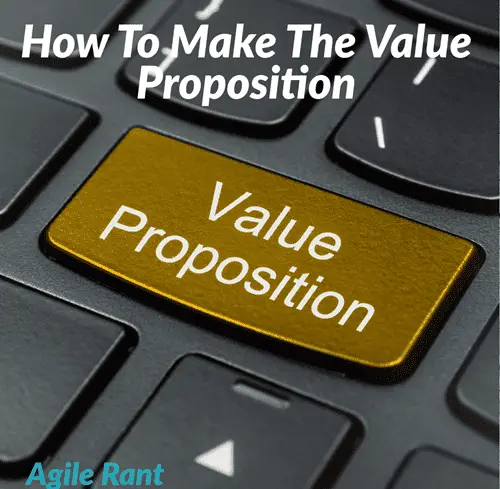How to make the value proposition